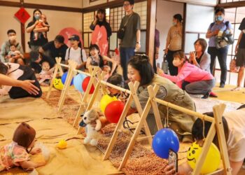 「桃太郎村櫻花祭」號召百組公益家庭-體驗親子共遊的感動時光