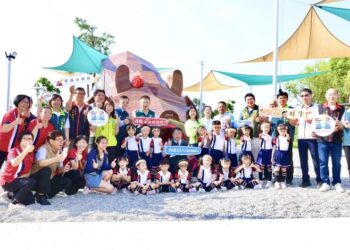 臺南善化「牛墟主題遊戲場」啟用-黃偉哲市長：融合在地文化-打造親子共融新亮點