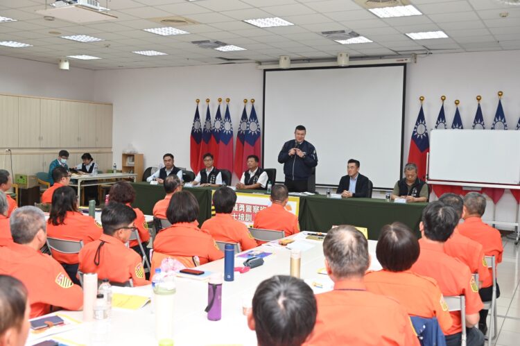 警政署全力推動義交計程車司機參加防災士培訓 警政署全力推動義交計程車司機參加防災士培訓