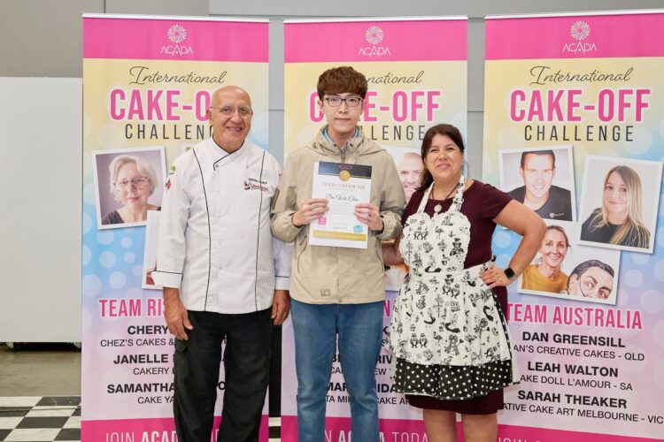 台灣蛋糕師趙大衛澳洲國際蛋糕大賽勇奪三金 成功登上國際舞台 台灣蛋糕師趙大衛澳洲國際蛋糕大賽勇奪三金-成功登上國際舞台