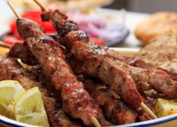 中壢忠貞市場串燒美食 巷弄裡藏健康系宵夜