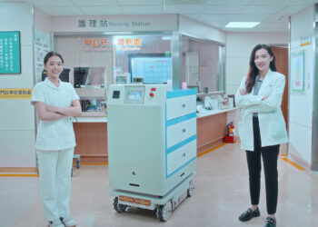 COMPUTEX2025登場 工研院醫療物流AI機器人「阿幫」亮相