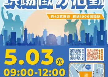 43家企業-逾千工作機會徵才-5/3上午高雄三民家商面試