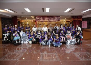 松山慈祐宮愛心再出發-母親節前夕捐贈義大利特製推車-溫暖全台雷特氏症家庭