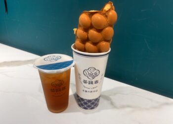 國際珍奶節開紅盤-茶詠春推午茶雞蛋仔系列85元