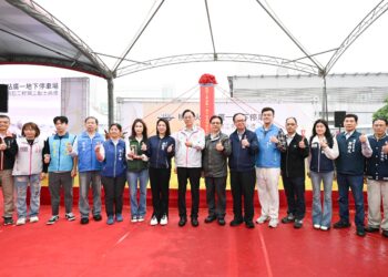 桃園車站廣一停車場開工啟動-張善政市長：預留14樓開發潛力-打造轉運新門戶