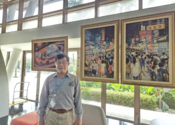 陳正浩釘線畫嘉創個展-展現38年創作的透視藝術魅力