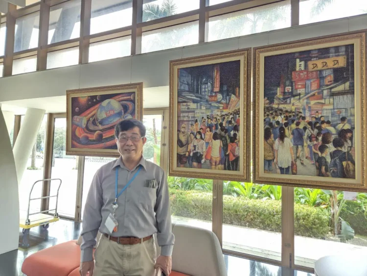 陳正浩釘線畫嘉創個展 展現38年創作的透視藝術魅力 陳正浩釘線畫嘉創個展-展現38年創作的透視藝術魅力