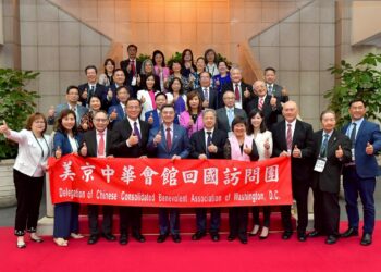 行政院長卓榮泰接見美京中華會館訪問團-籲僑界助力臺美合作與產業國際化