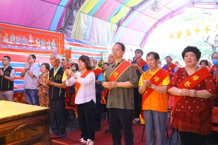 北門口先天宮五年千歲聖誕 黃敏惠市長祈求國泰民安 北門口先天宮五年千歲聖誕-黃敏惠市長祈求國泰民安