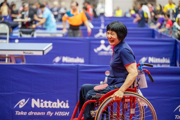 從廚房到球場！「最強桌球阿嬤」盧碧春參加世壯運-目標拿金牌