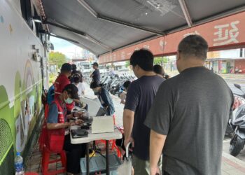 城市的溫度來自你的一袋血！國際同濟會澎嘉南區九會聯合捐血行動熱情點燃臺南街頭