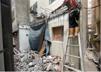 改善屋後環境-拆除後巷違建施作污水用戶接管