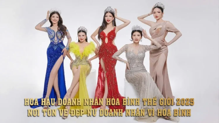 fanny老師領航2025世界和平企業家選美大賽-台灣成為全球女性力量的焦點舞台