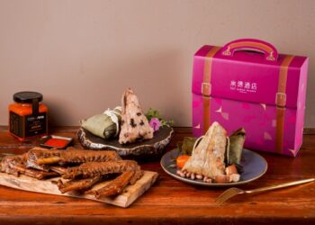 儀式感滿滿！承億酒店《賀鴨郎ㄟ五吉粽》端午禮盒限量搶購-鹹甜雙粽＋秘製辣醬一次到位