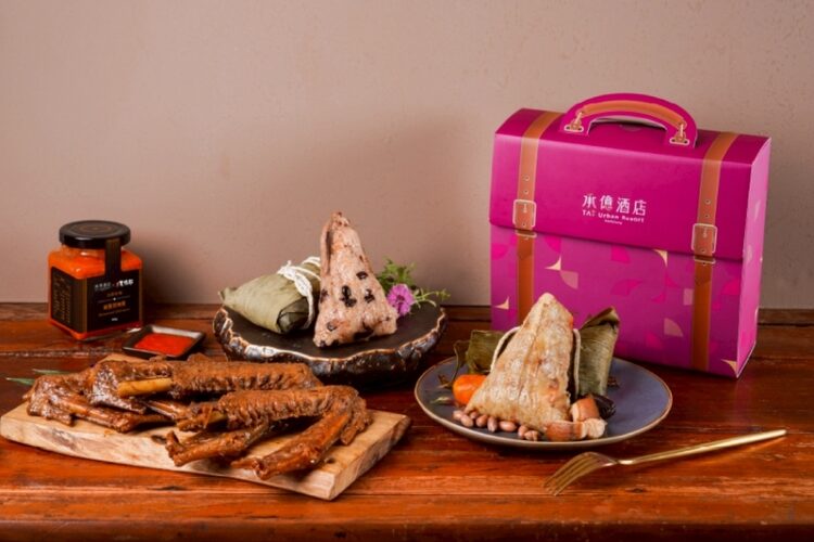 儀式感滿滿！承億酒店《賀鴨郎ㄟ五吉粽》端午禮盒限量搶購-鹹甜雙粽＋秘製辣醬一次到位