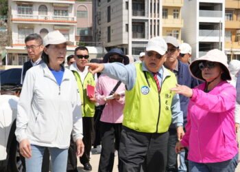 澎湖縣議員許月里總質詢-縣長陳光復率府團隊前進西嶼會勘地方建設
