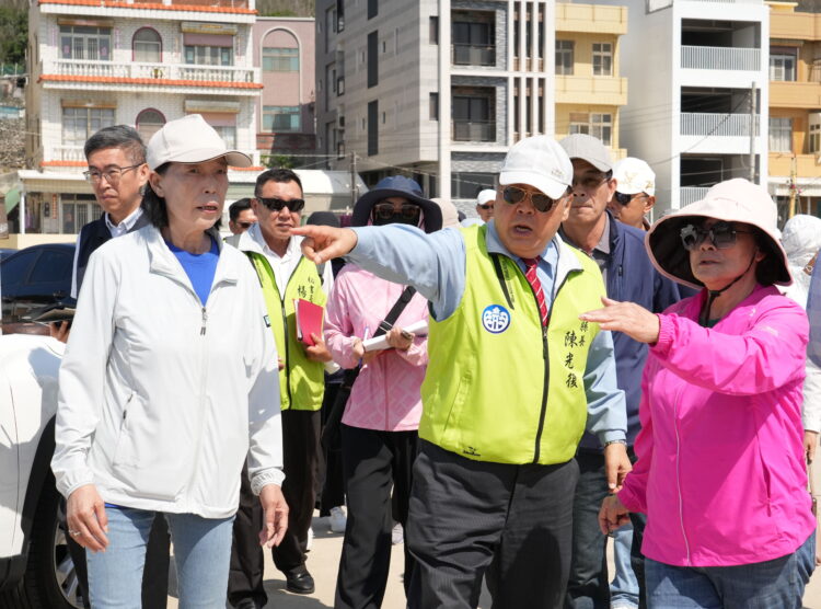 澎湖縣議員許月里總質詢-縣長陳光復率府團隊前進西嶼會勘地方建設
