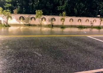 塩寮村長呼籲改善積水問題 保障村民及用路人安全