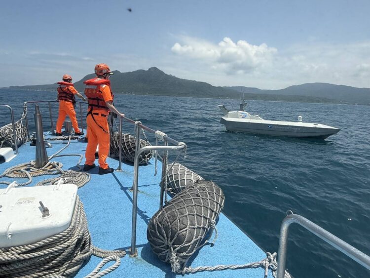 海巡署雷達精準尋獲失聯無人船 即時應處維護海域秩序 海巡署雷達精準尋獲失聯無人船 即時應處維護海域秩序