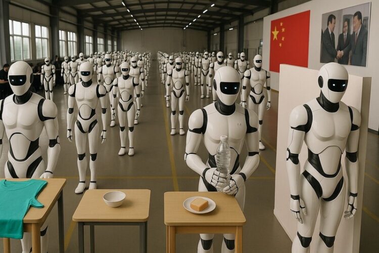耗資1370億產業基金打造AI生力軍 中國打造人形機器人工廠