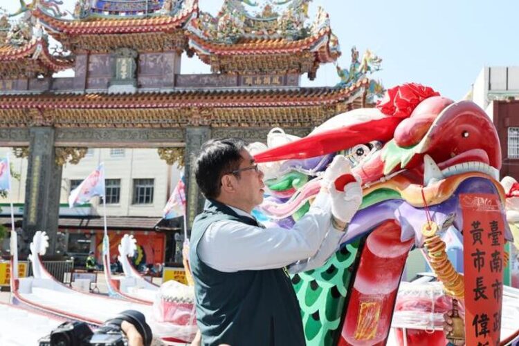 2025台南國際龍舟錦標賽即5月27日開始 今舉行開光點睛儀式