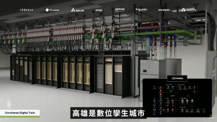 黃仁勳點名高雄已成為「數位孿生城市」 陳其邁:推動智慧高雄燈塔計畫、深化AI產業應用 黃仁勳點名高雄已成為「數位孿生城市」 陳其邁:推動智慧高雄燈塔計畫、深化AI產業應用