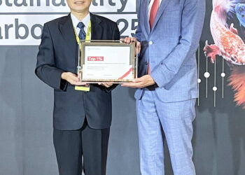 中鋼榮獲2025年標普全球永續年鑑Top 1%及產業進步獎雙項殊榮