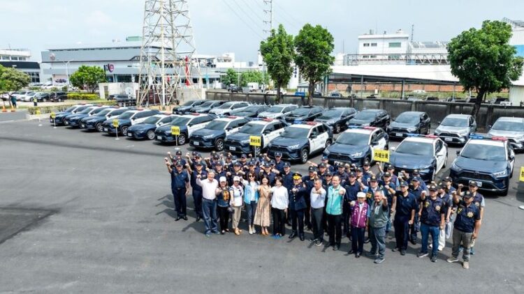 打擊犯罪生力軍！屏東縣政府新購警用汽機車62輛