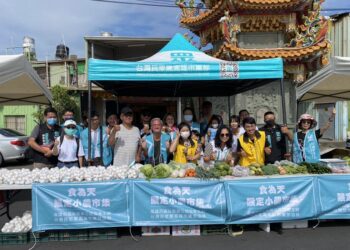 衆（粽）有新意思！民眾黨攜手公益團體 端午小農市集熱鬧登場