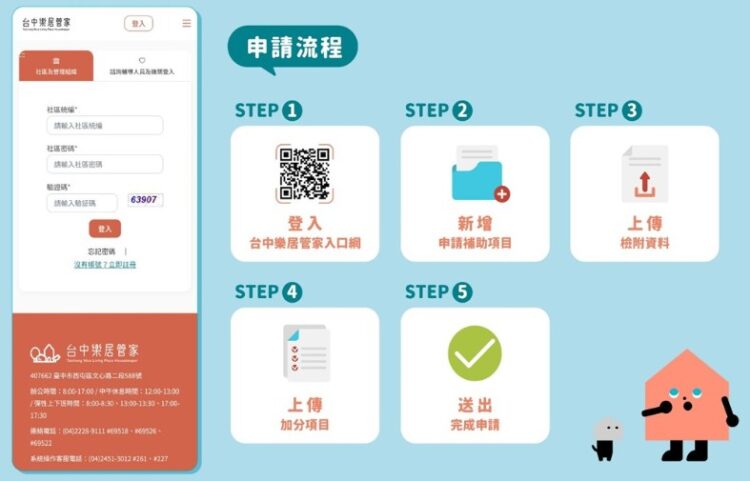 臺中市共用修繕補助進入第二階段 383社區須於6月13日前完成備審資料上傳