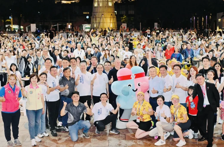 世壯運新北歡迎晚會熱血登場 侯友宜:以文化迎賓 展現新北熱情 世壯運新北歡迎晚會熱血登場 侯友宜:以文化迎賓 展現新北熱情