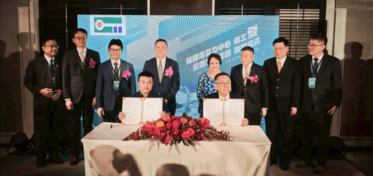 國瑞集團攜手產業界組成台灣隊! 啟動全台首座純綠電AI運算中心 國瑞集團攜手產業界組成台灣隊! 啟動全台首座純綠電AI運算中心