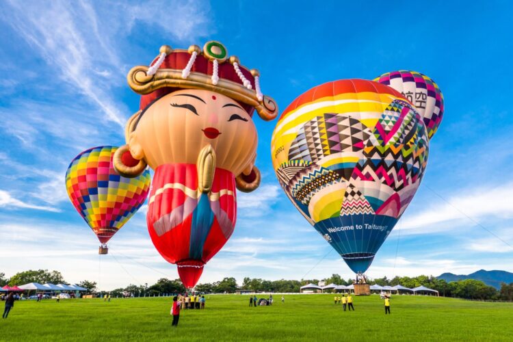 坐熱氣球送臺東農村好物 台北國際食品展亮相