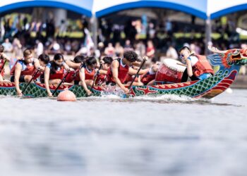 端午龍舟競技決勝大直橋 2025臺北國際龍舟賽各組奪冠隊伍揭曉