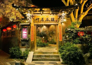 嘉義港式景觀餐廳 漫步湖畔如畫風景