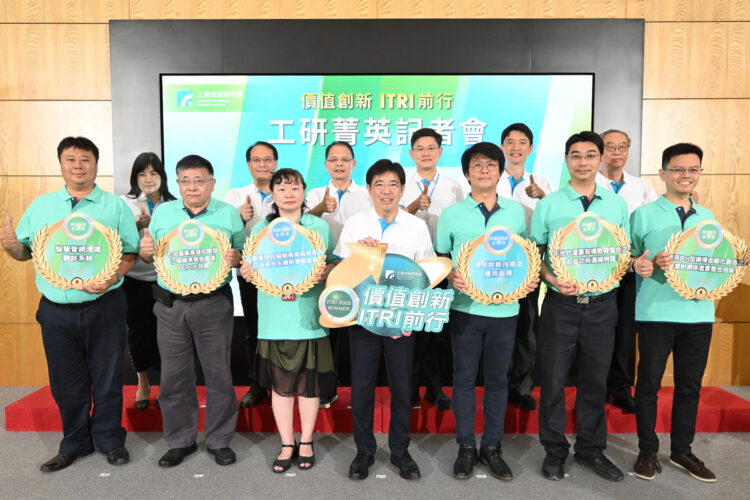 工研院奧斯卡六金榮耀 晶片、製造到零售物流技術創新 打造AI與永續