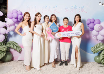 可若夫攜手乳癌病友協會 推廣乳房衛教 拐拐力挺、30位KOL響應