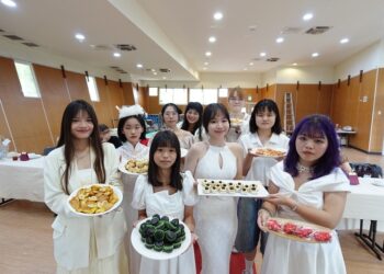 樹科大會展系課程成果展超浪漫 邀師長體驗法式婚禮