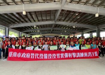 強化國防戰力！台南市辦理替代役 備役役男實彈射擊演訓