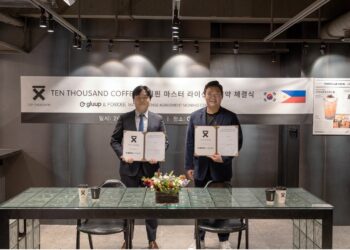 Gluup 與 Foodee Global Concepts 跨國合作！促成 Ten Thousand Specialty Coffee 跨足東南亞新市場