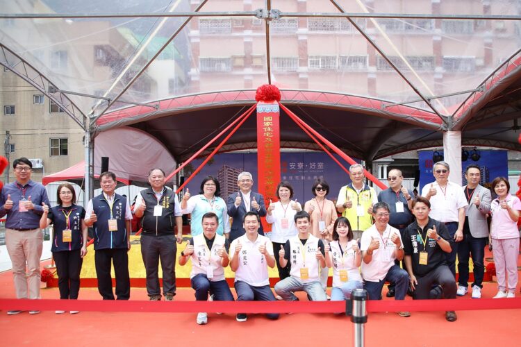 嘉義市第三座社會住宅「安寮好室」動土 市長黃敏惠：中央地方攜手築家的溫度