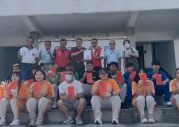 聖南宮吉安媽公益愛心列車啟航 首站上騰工商