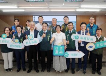 臺南加速打造智慧機器人產業聚落 釋出104公頃土地迎接AI製造浪潮