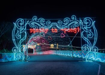 璀璨大同 寒溪480秒煙火閃亮夜空