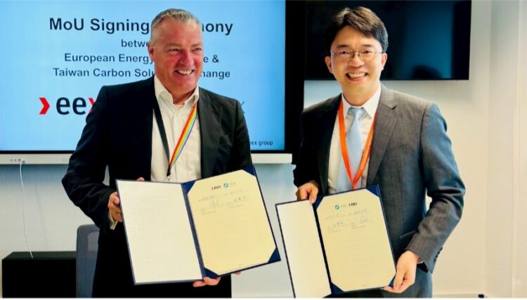 ETS邁大步 碳交所攜手EEX簽署MOU ETS邁大步 碳交所攜手EEX簽署MOU