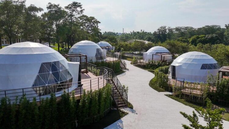 台南豪華露營免搭帳篷 一泊四食餐酒館級享受