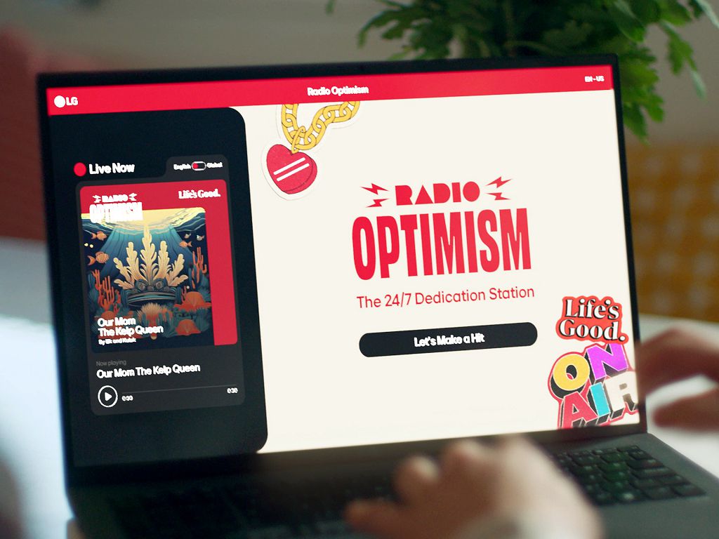 LG全球推「Radio Optimism」 台灣限定美好生活電台用音樂傳遞心意