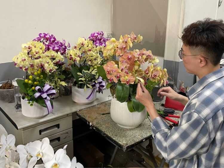 高雄蘭花花藝設計 點綴重要時刻 高雄蘭花花藝設計 點綴重要時刻