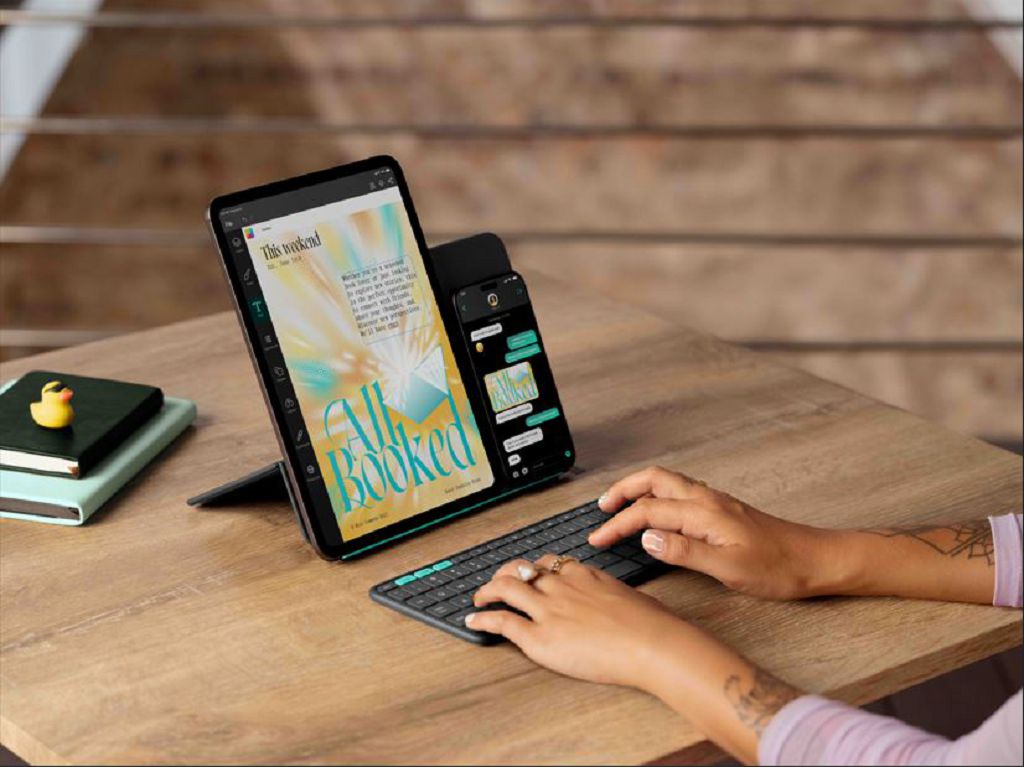 行動生活進化!Logitech 全新鍵盤支架注入美學與效率 行動生活進化!Logitech 全新鍵盤支架注入美學與效率